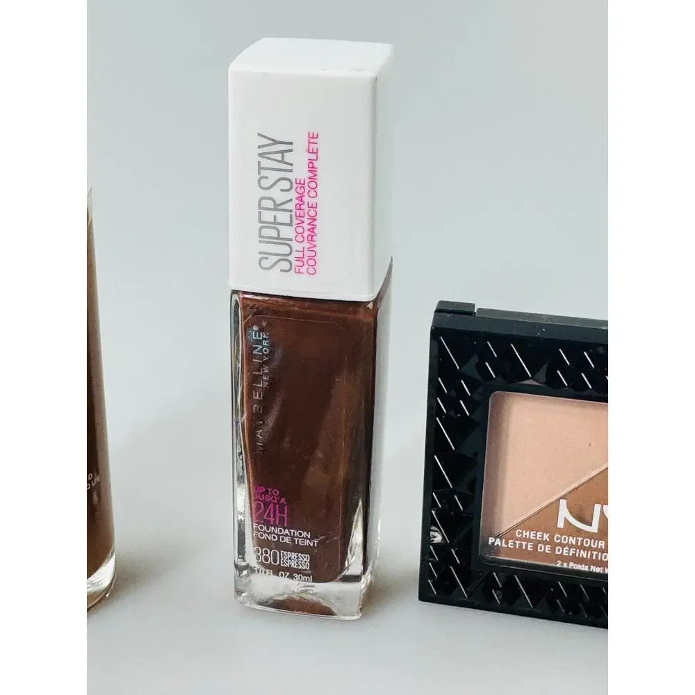 Lot of Foundations Concealers Setting Powder & Brightener Various Brands Shades